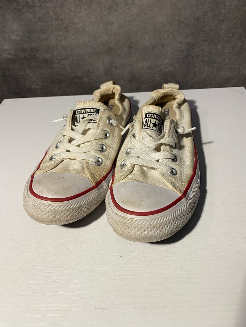 Converse Chuck Taylor All Star Shoreline Slip On White Women's Size 8 537084F